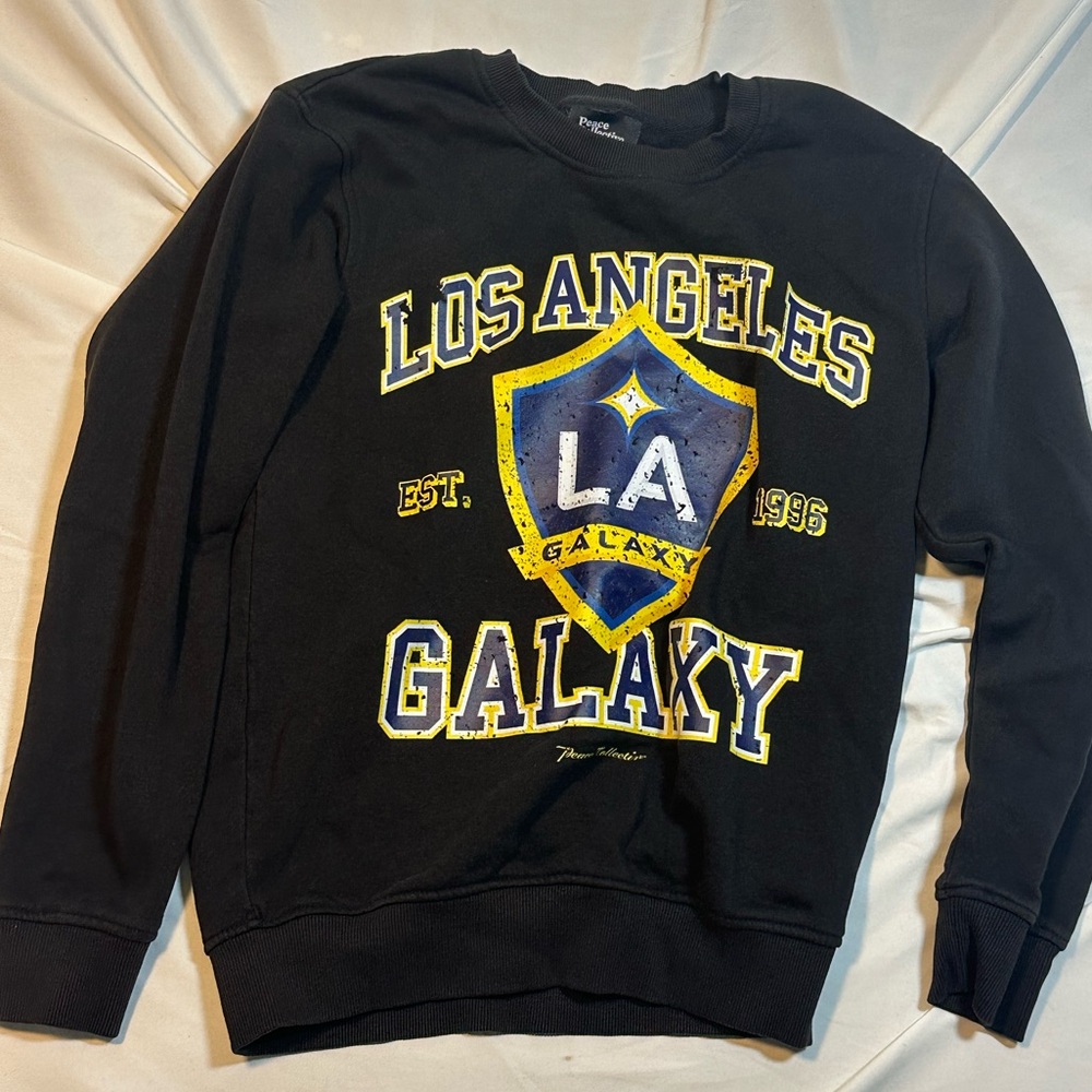 LA Galaxy Black Sweater women’s small LIKE NEW
